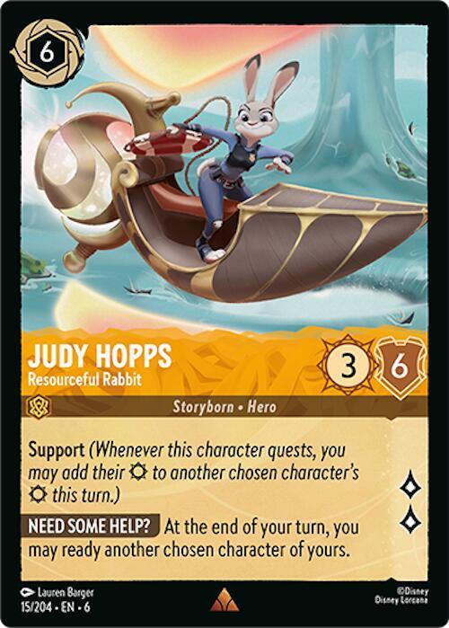 Judy Hopps - Resourceful Rabbit card image