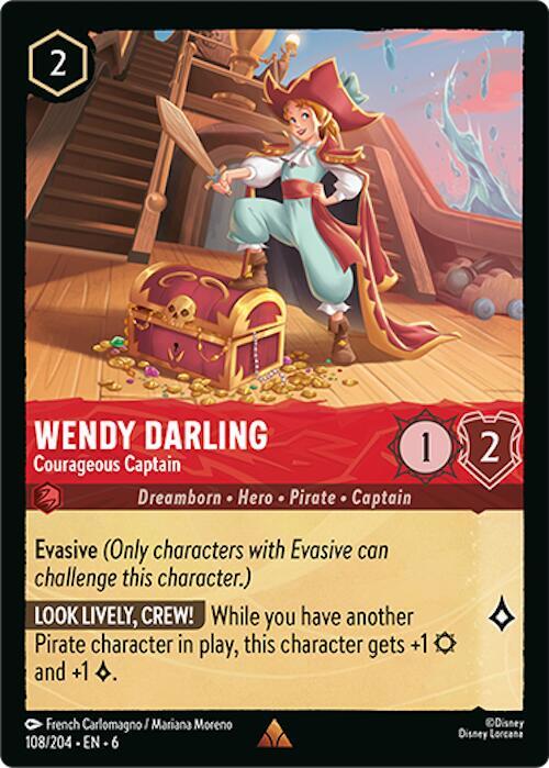 Wendy Darling - Courageous Captain card image