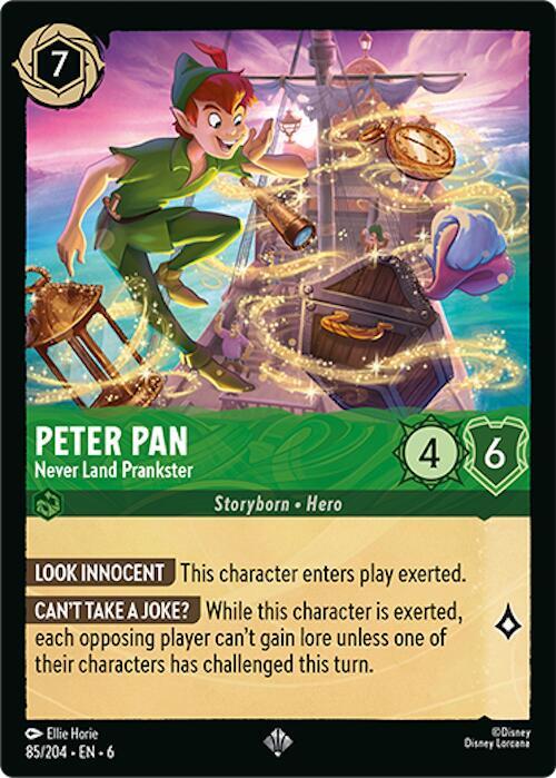 Peter Pan - Never Land Prankster card image