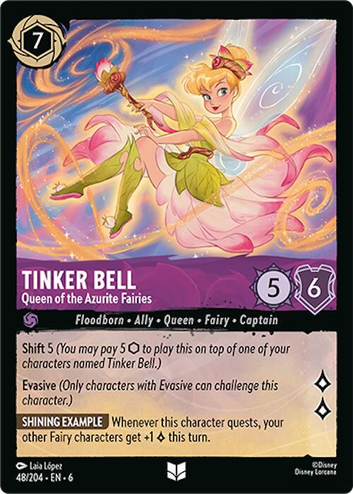 Tinker Bell - Queen of the Azurite Fairies card image