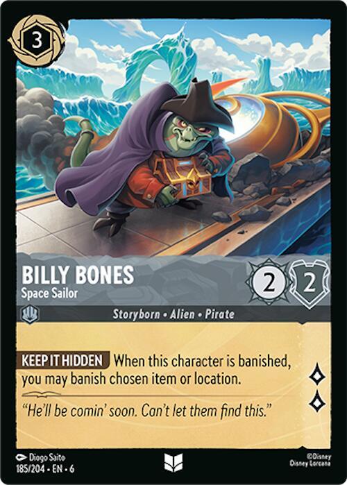 Billy Bones - Space Sailor card image