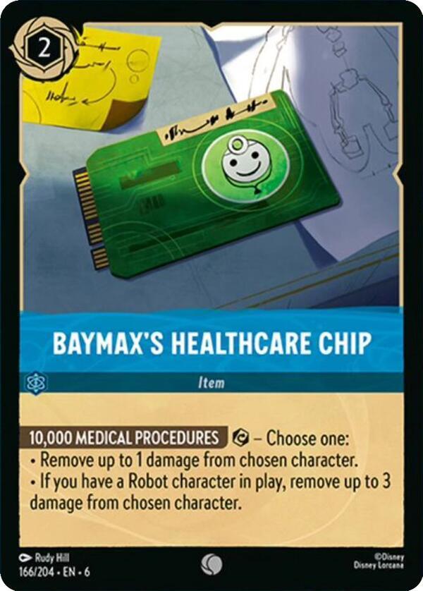 Baymax's Healthcare Chip card image