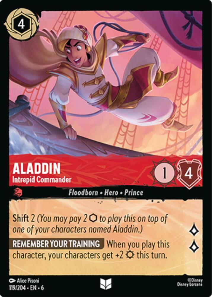 Aladdin - Intrepid Commander card image