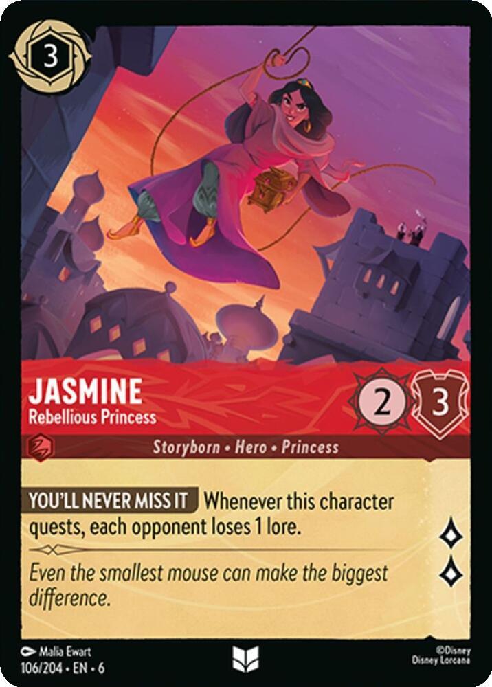 Jasmine - Rebellious Princess card image
