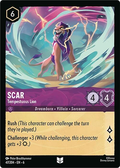 Scar - Tempestuous Lion card image