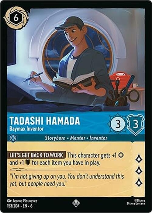 Tadashi Hamada - Baymax Inventor card image