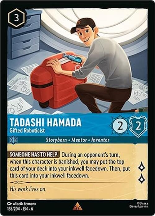 Tadashi Hamada - Gifted Roboticist card image