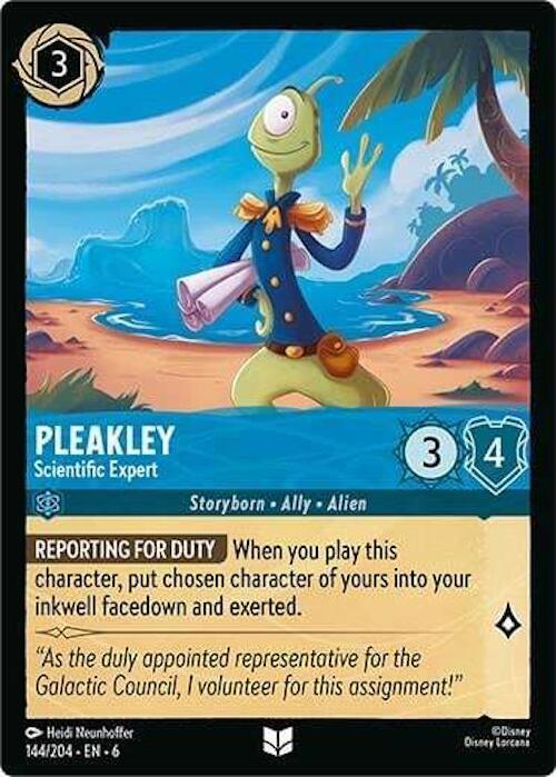 Pleakley - Scientific Expert card image