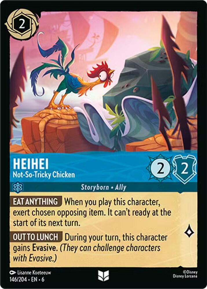 HeiHei - Not-So-Tricky Chicken card image