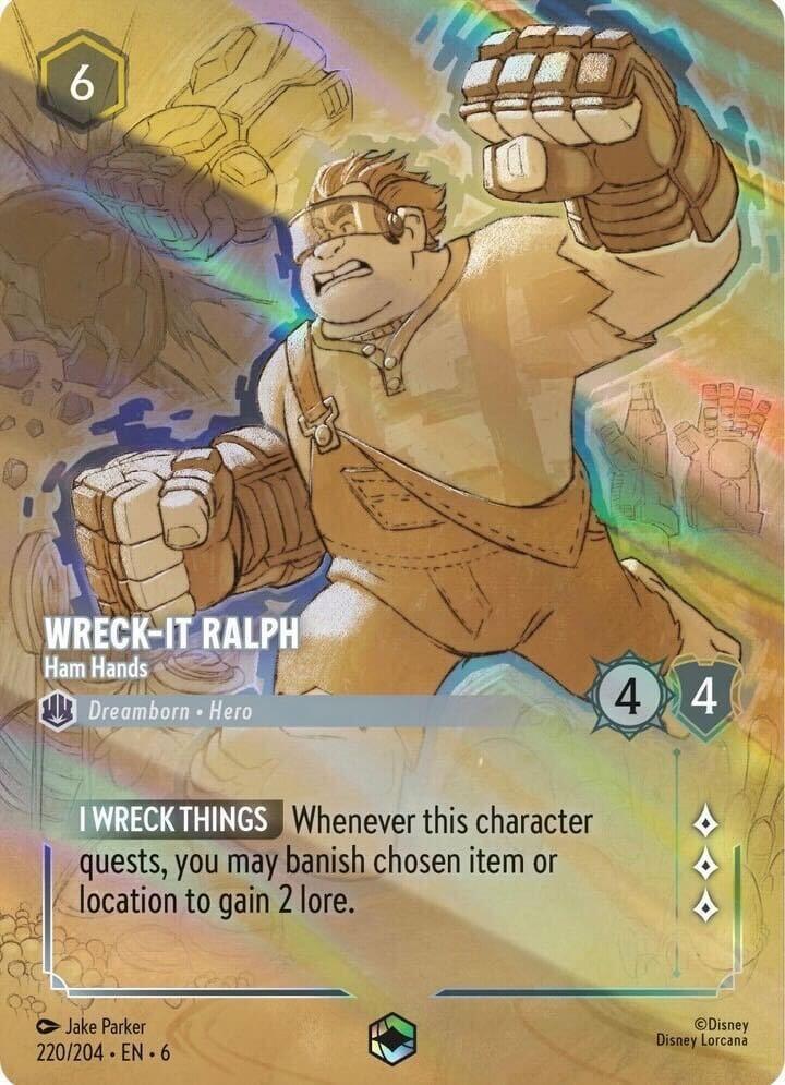 Wreck-It Ralph - Ham Hands (Enchanted) card image