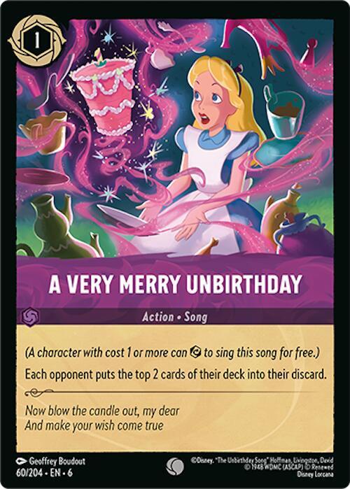 A Very Merry Unbirthday card image