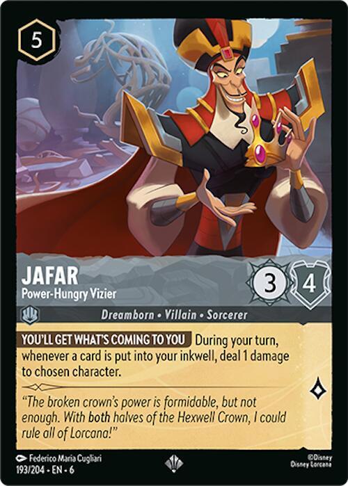 Jafar - Power-Hungry Vizier card image