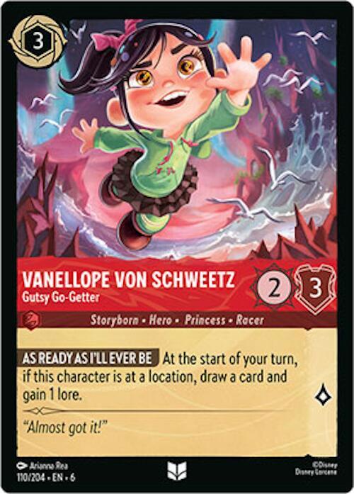 Vanellope von Schweetz - Gutsy Go-Getter card image