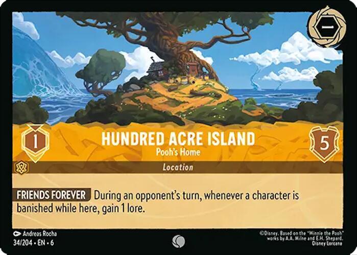Hundred Acre Island - Pooh's Home card image