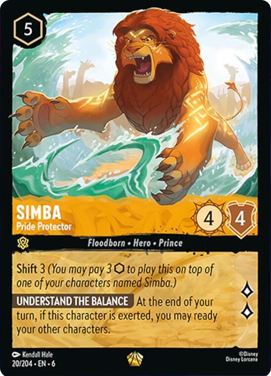 Simba - Pride Protector card image