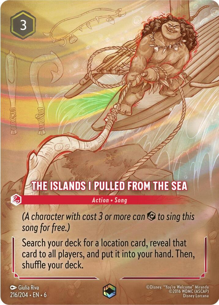 The Islands I Pulled From The Sea (Enchanted) card image