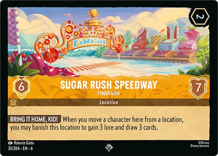 Sugar Rush Speedway - Finish Line card image