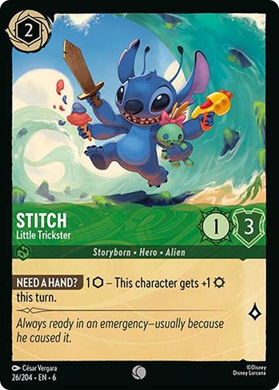 Stitch - Little Trickster card image
