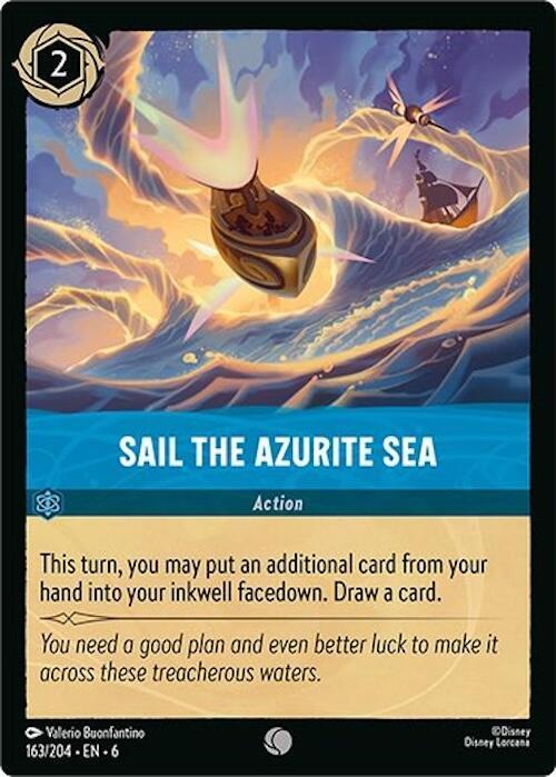 Sail the Azurite Sea card image