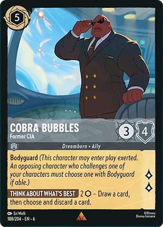 Cobra Bubbles - Former CIA card image
