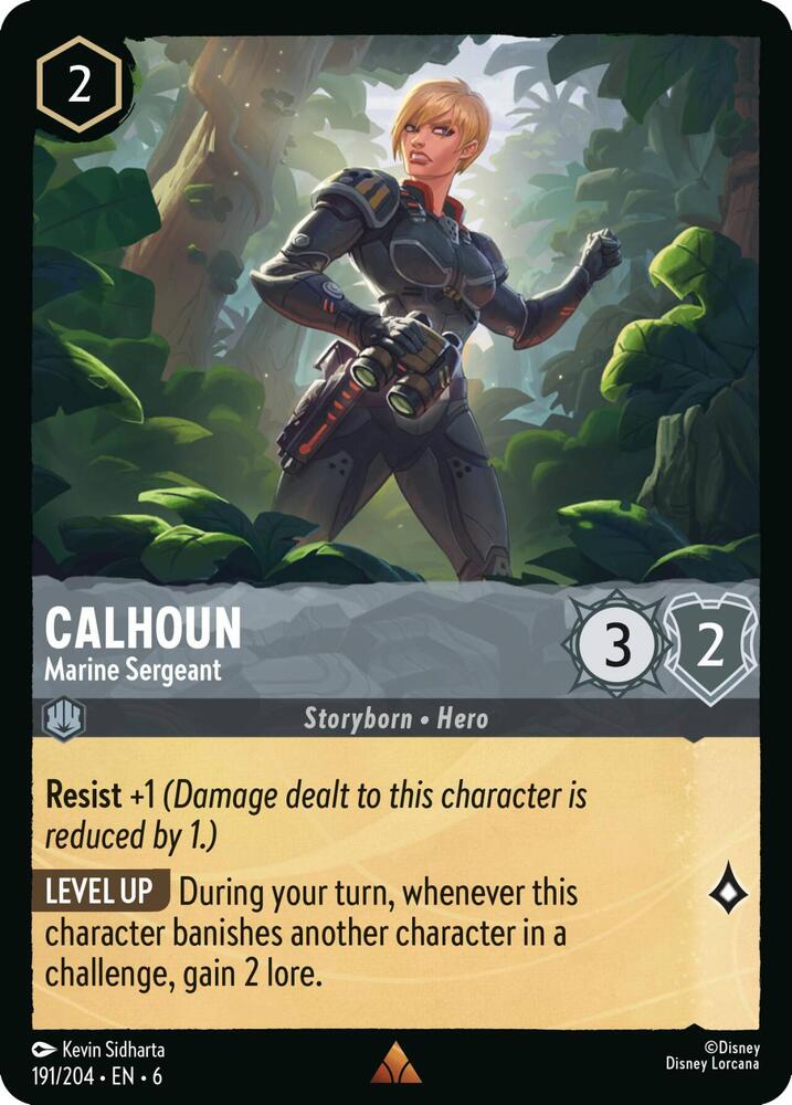 Calhoun - Marine Sergeant card image