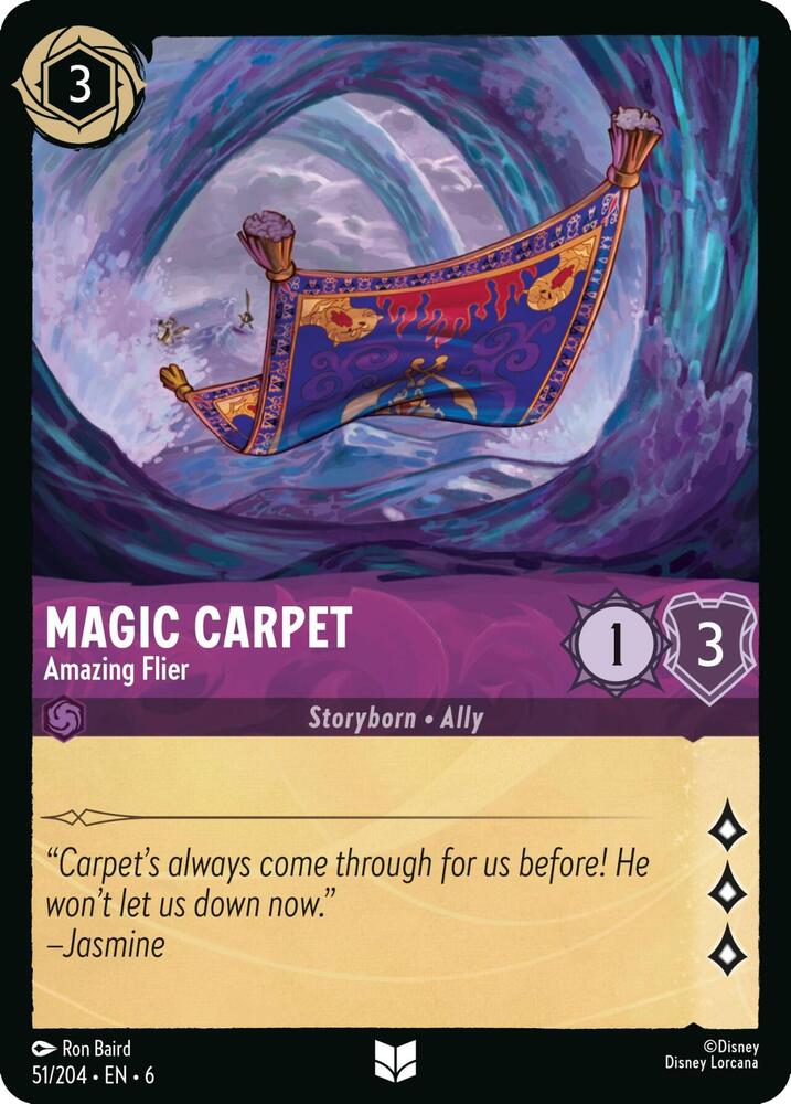 Magic Carpet - Amazing Flier card image