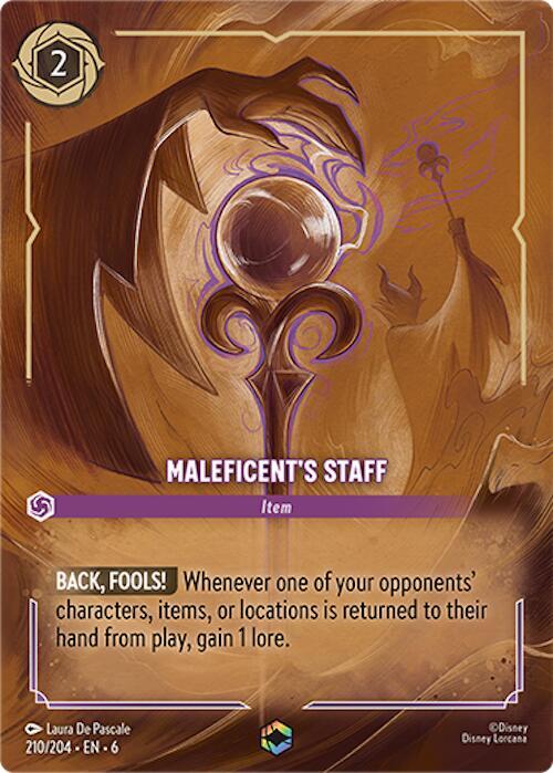 Maleficent's Staff (Enchanted) card image
