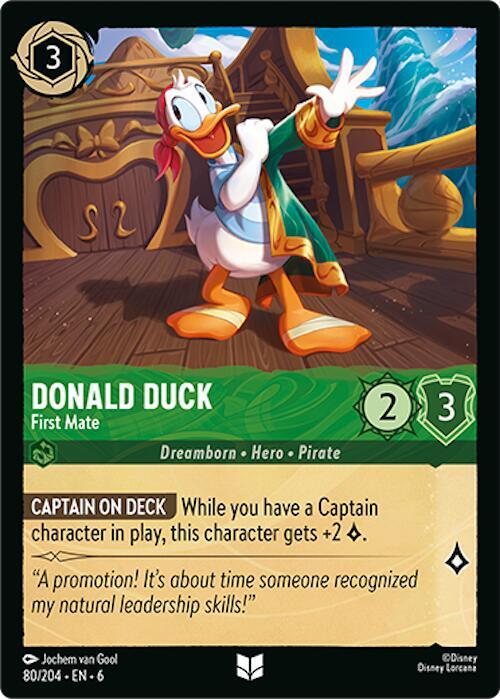 Donald Duck - First Mate card image
