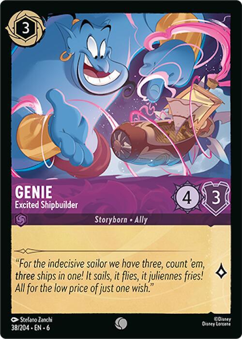 Genie - Excited Shipbuilder card image