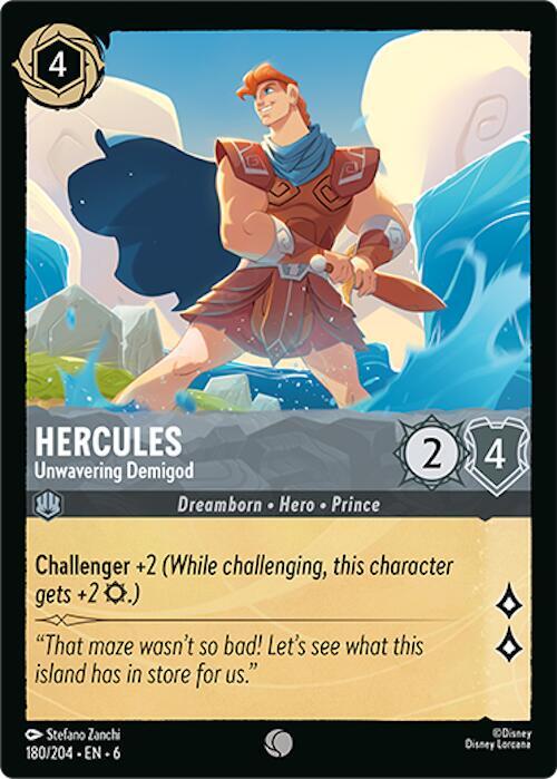 Hercules - Unwavering Demigod card image
