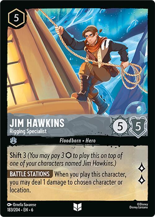 Jim Hawkins - Rigging Specialist card image