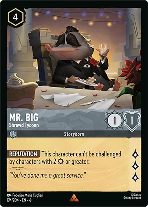 Mr. Big - Shrewd Tycoon card image