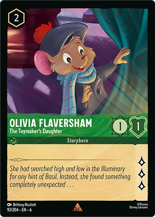 Olivia Flaversham - The Toymaker's Daughter card image