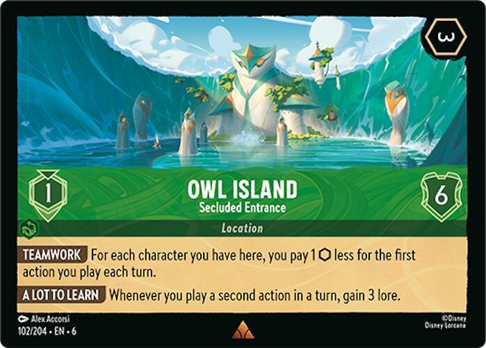 Owl Island - Secluded Entrance card image