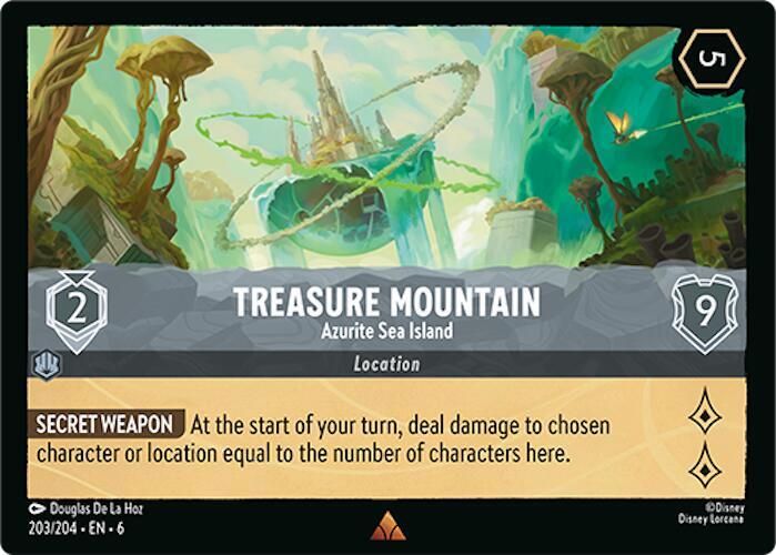 Treasure Mountain - Azurite Sea Island card image