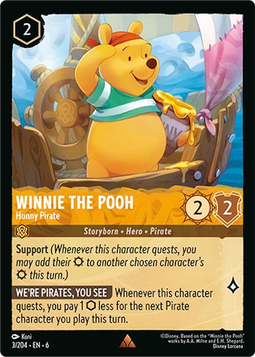 Winnie the Pooh - Hunny Pirate card image