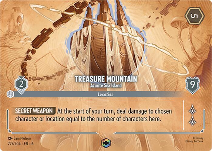 Treasure Mountain - Azurite Sea Island (Enchanted) card image