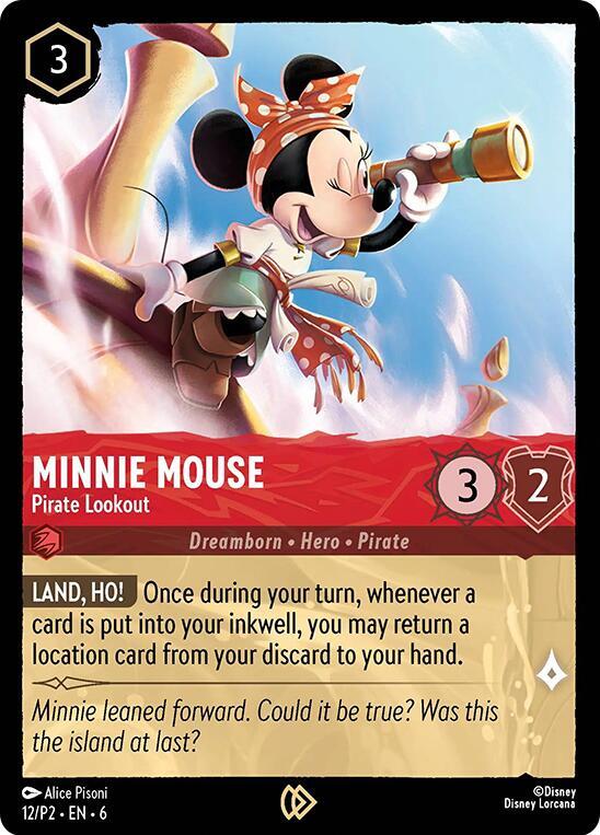 Minnie Mouse - Pirate Lookout card image