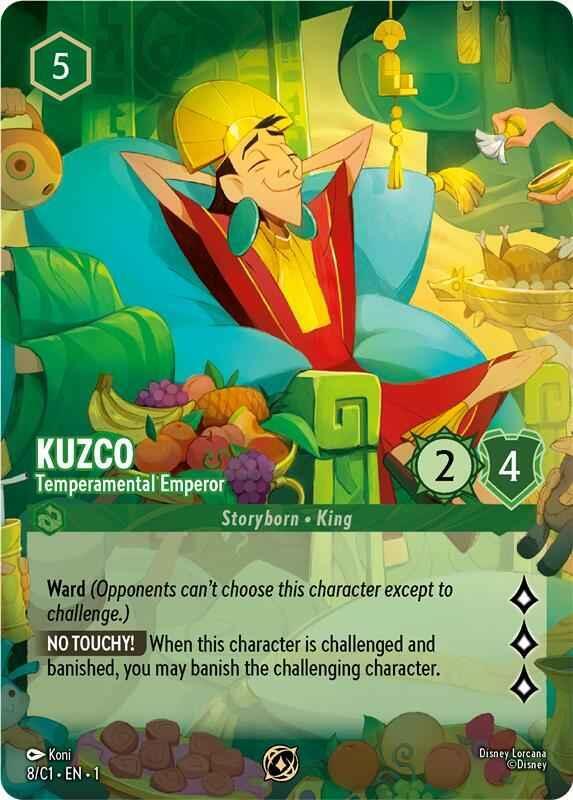 Kuzco - Temperamental Emperor card image