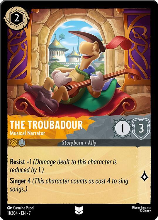 The Troubadour - Musical Narrator card image