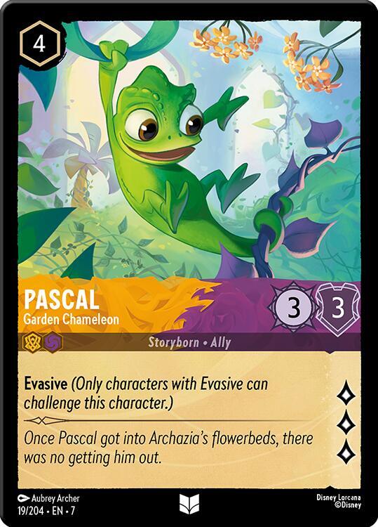 Pascal - Garden Chameleon card image
