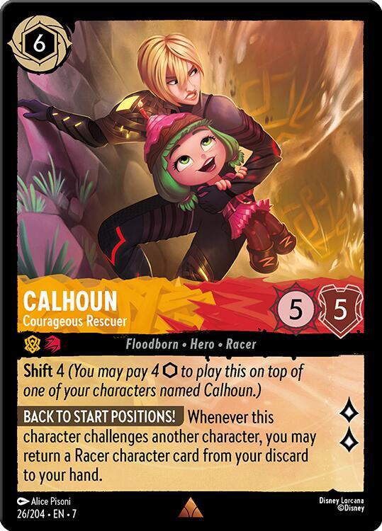 Calhoun - Courageous Rescuer card image