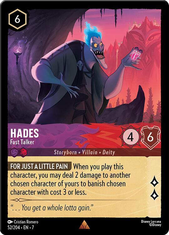 Hades - Fast Talker card image
