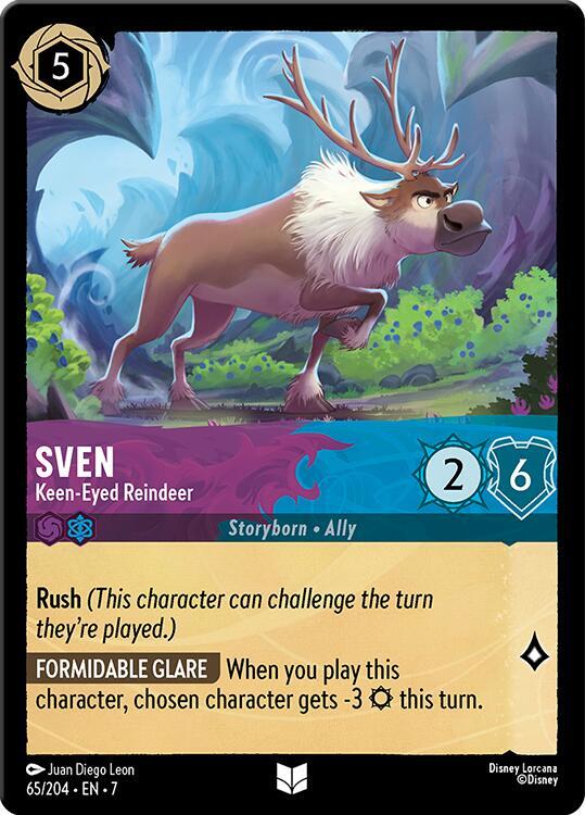 Sven - Keen-Eyed Reindeer card image
