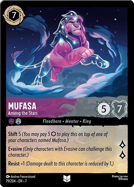 Mufasa - Among the Stars card image