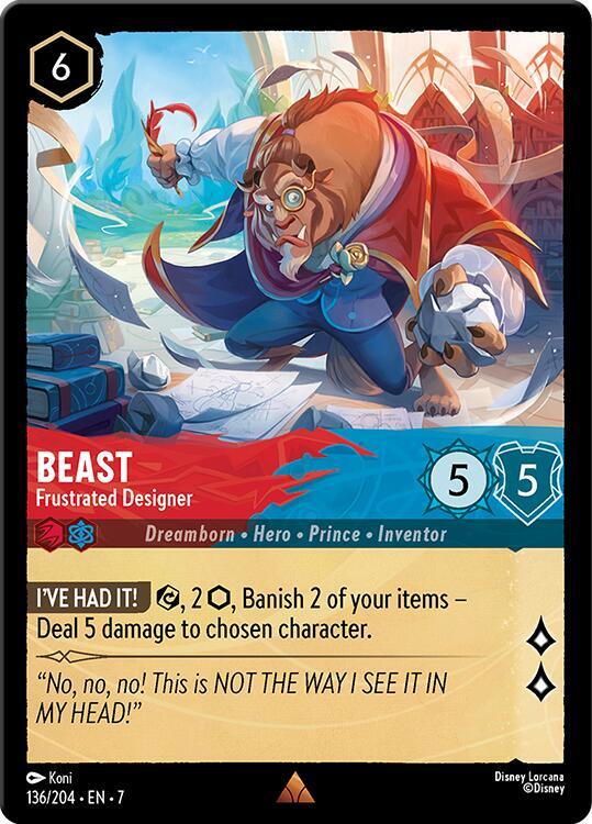 Beast - Frustrated Designer card image