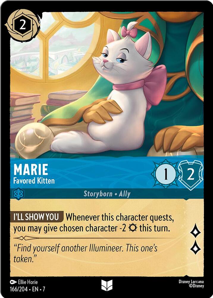 Marie - Favored Kitten card image