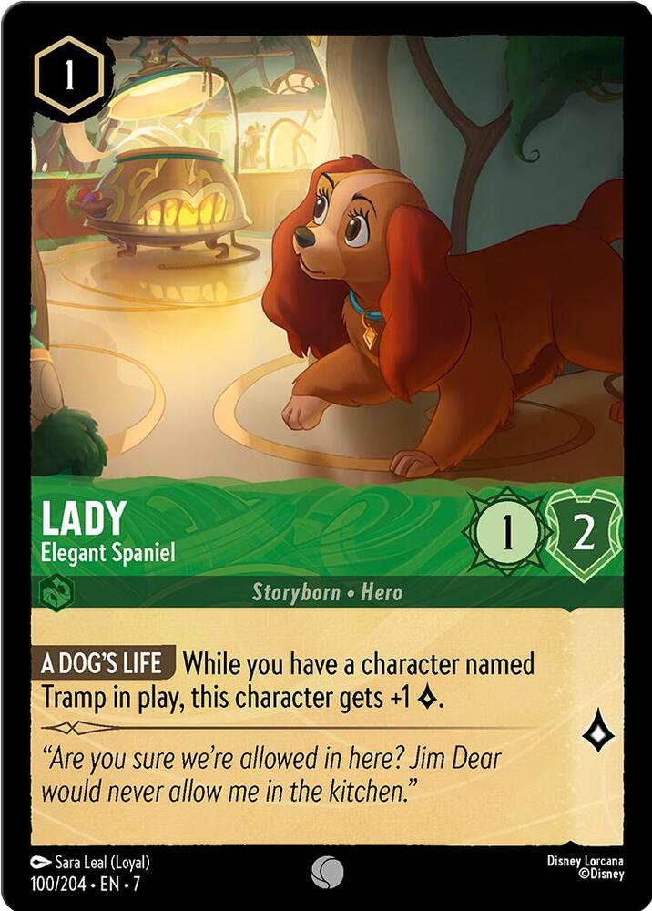 Lady - Elegant Spaniel card image