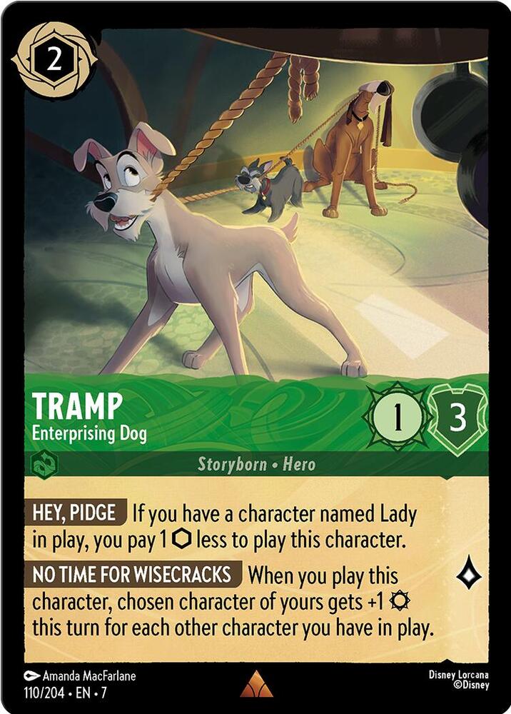 Tramp - Enterprising Dog card image