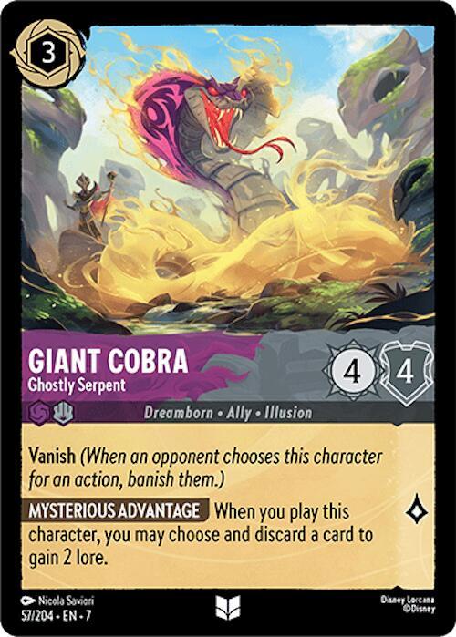 Giant Cobra - Ghostly Serpent card image